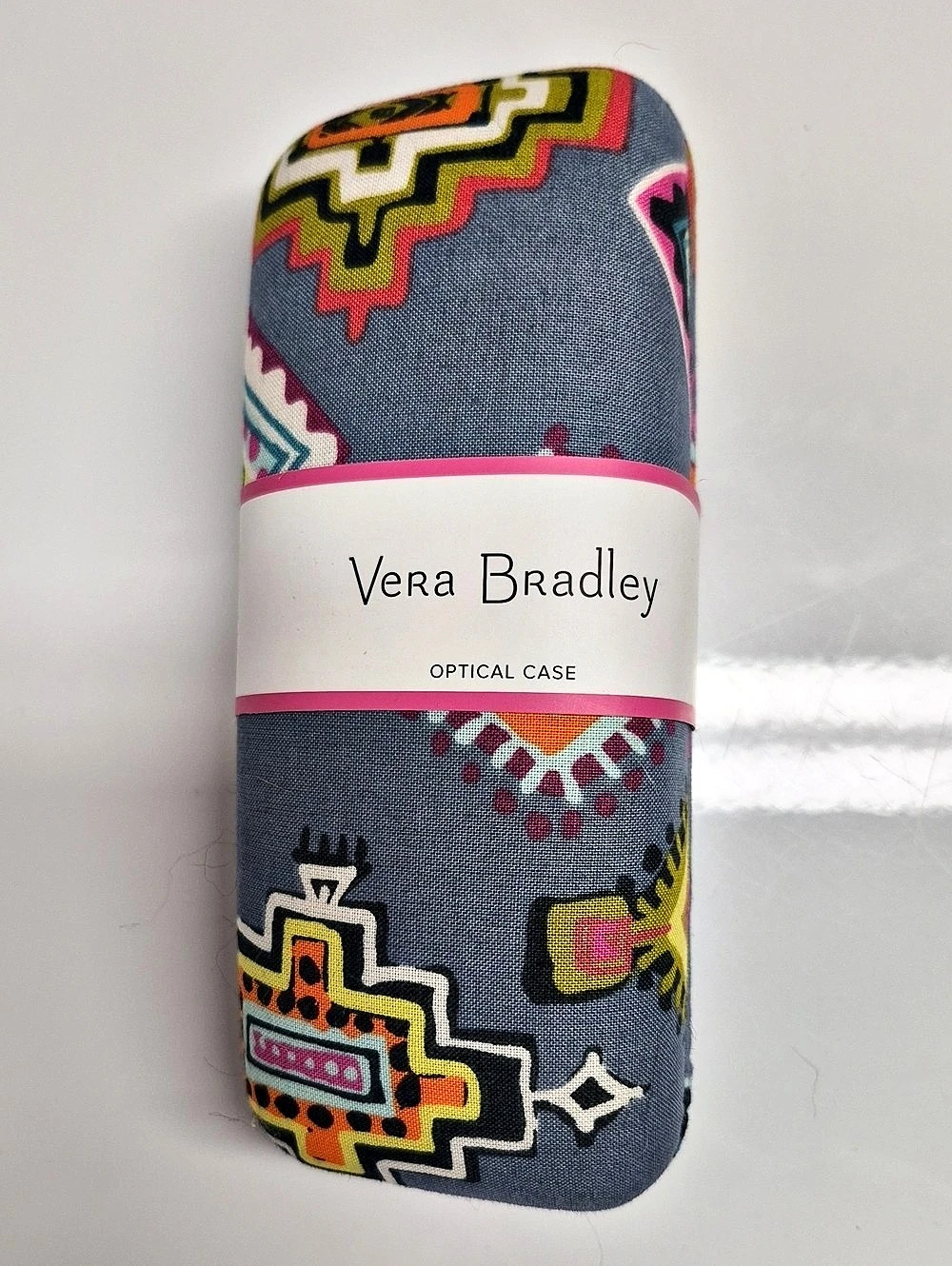Vera Bradley Painted Medallions Optical Case Blue & Multicolor